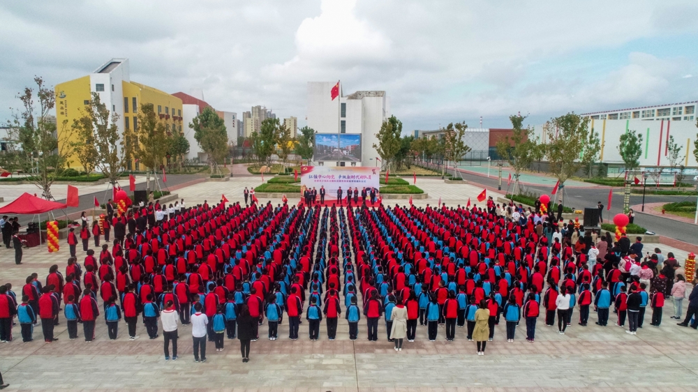 东营市少先队“红领巾心向党 争做新时代好队员”主题队日活动在我校隆重举行