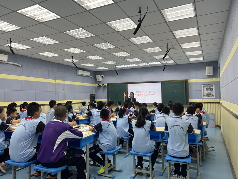 东凯实验学校初中语文组开展开发区定向联系学校教研活动