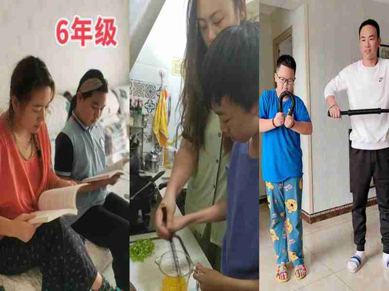 东凯实验学校初中部组织学生劳动实践及线上学习反思活动