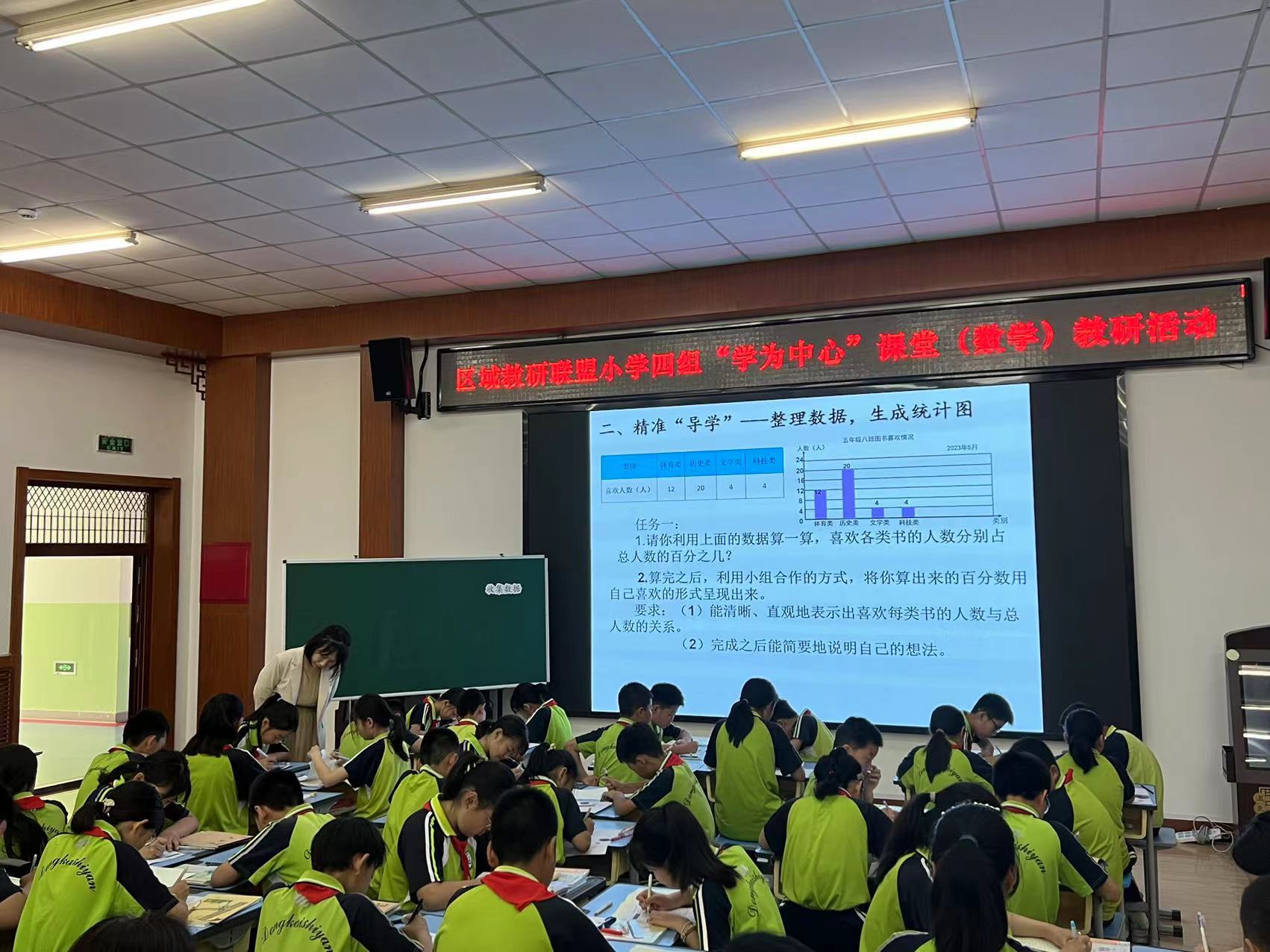 联盟共建谋发展，携手共进谱新篇——区域教研联盟小学四组“学为中心”课堂（数学）教研活动
